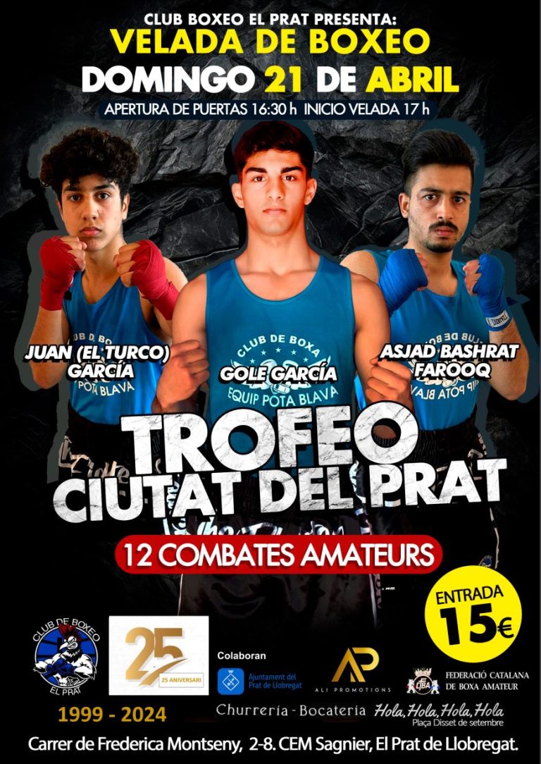 Cartel Velada EL PRAT